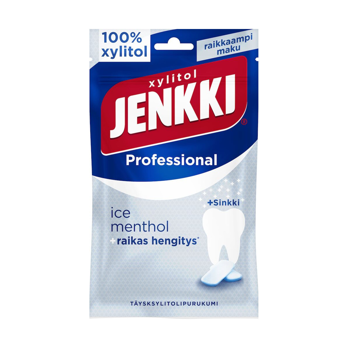 옝키 프로페셔널 자일리톨 껌 - 아이스 멘톨 90g