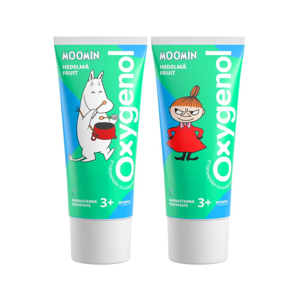 옥시제놀 자일리톨 치약 무민 과일향 (3세 이상 용) 50ml